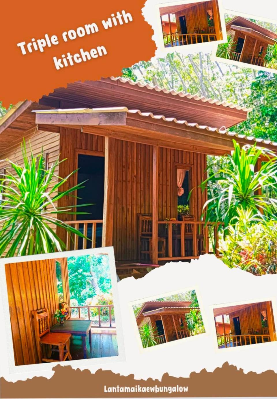 Lanta Maikeaw Bungalow Ко-Ланта Экстерьер фото